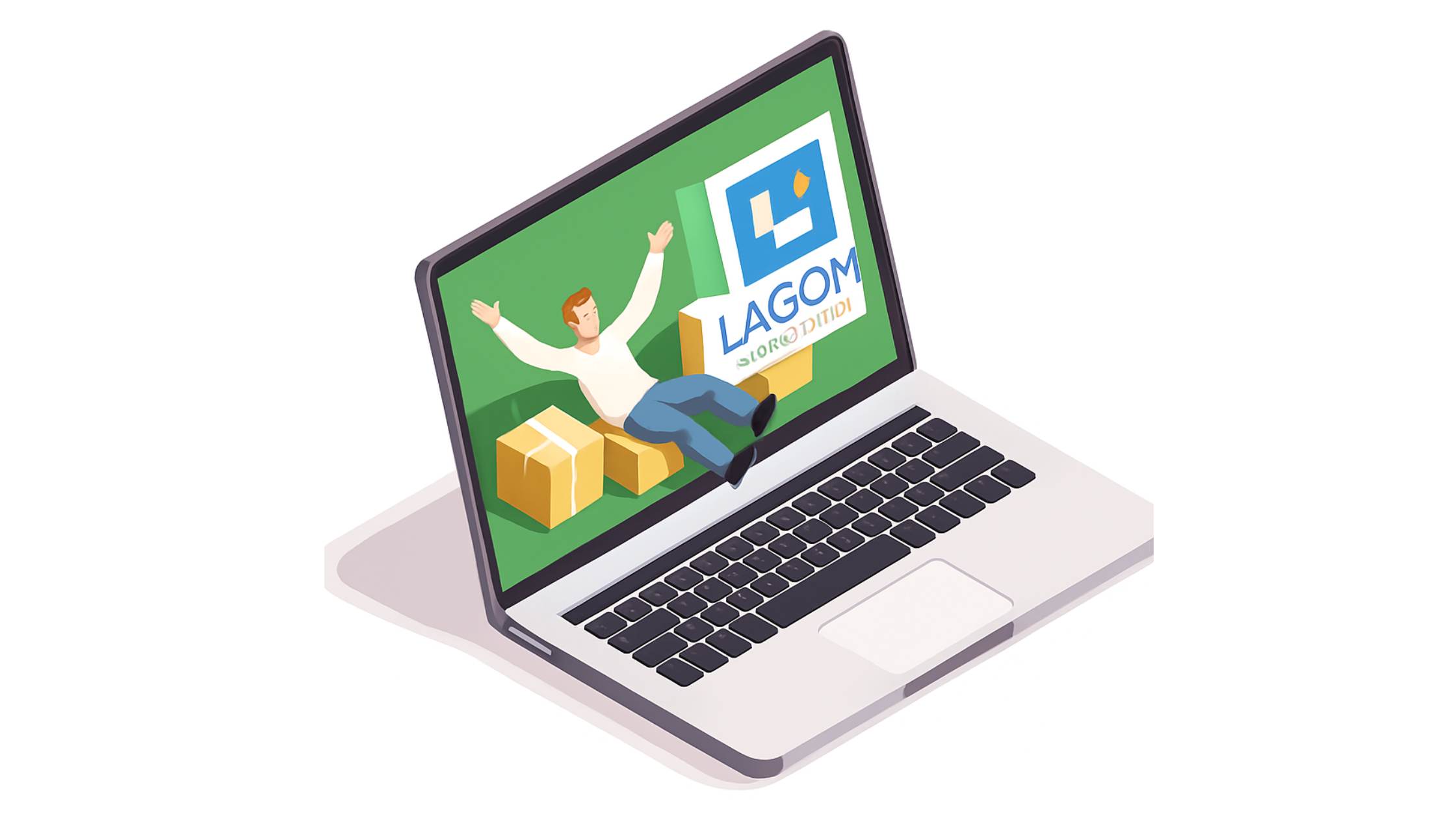 a laptop with a man on the screen